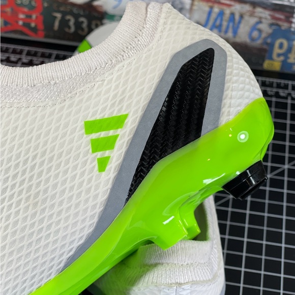 Adidas Men’s Sz 13 X Speedportal.3 LL FG Soccer Cleats Green White HP9718 NEW - Picture 13 of 13